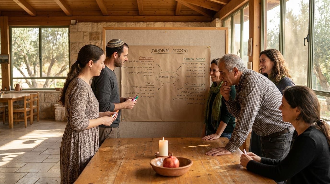 בניית מרחב בטוח בקבוצה מבוססת חוזה קבוצתי כתוב