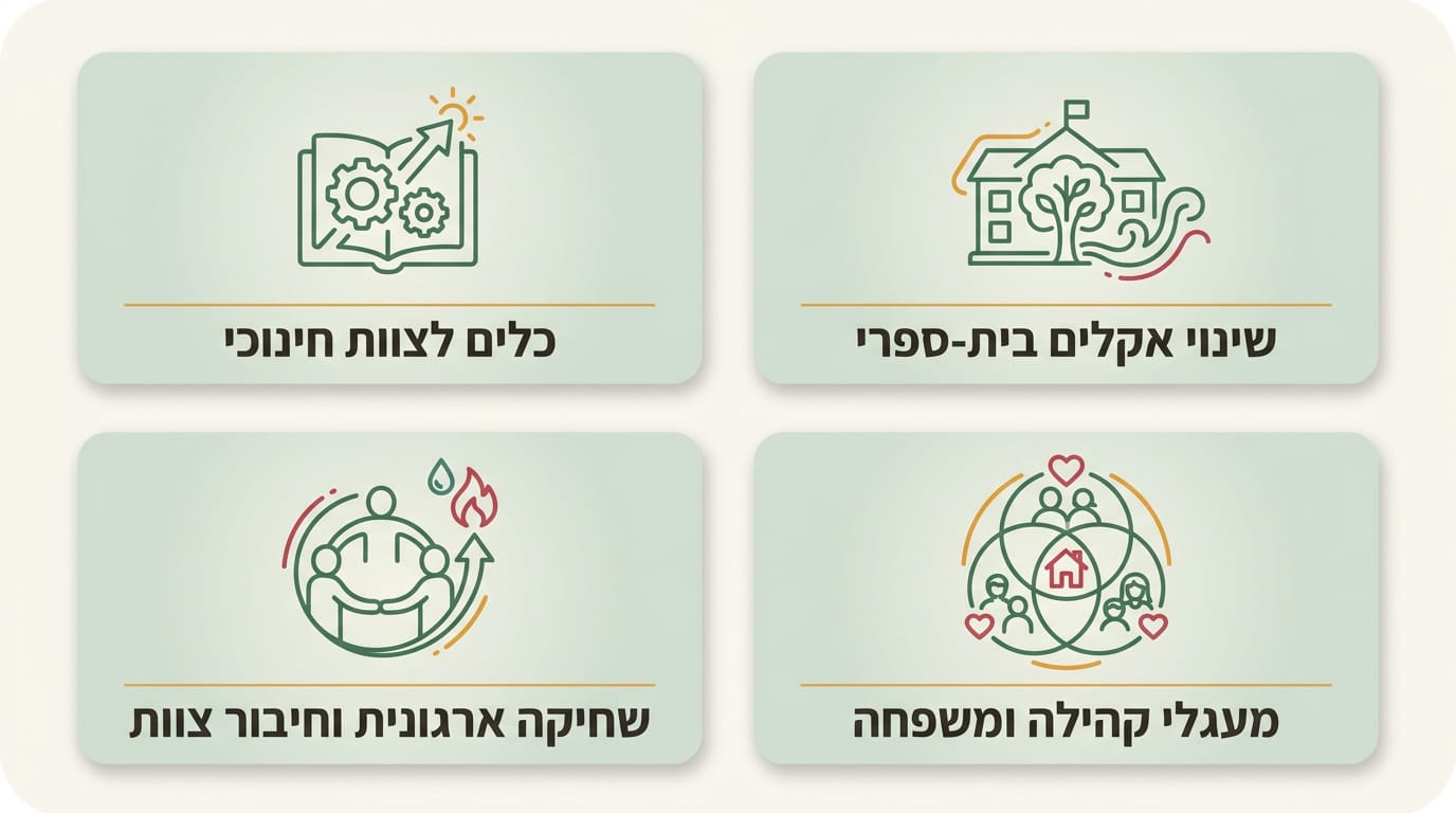 מרכז אוריאל תומך בארגונים ומוסדות חינוך בהטמעת למידה חברתית רגשית