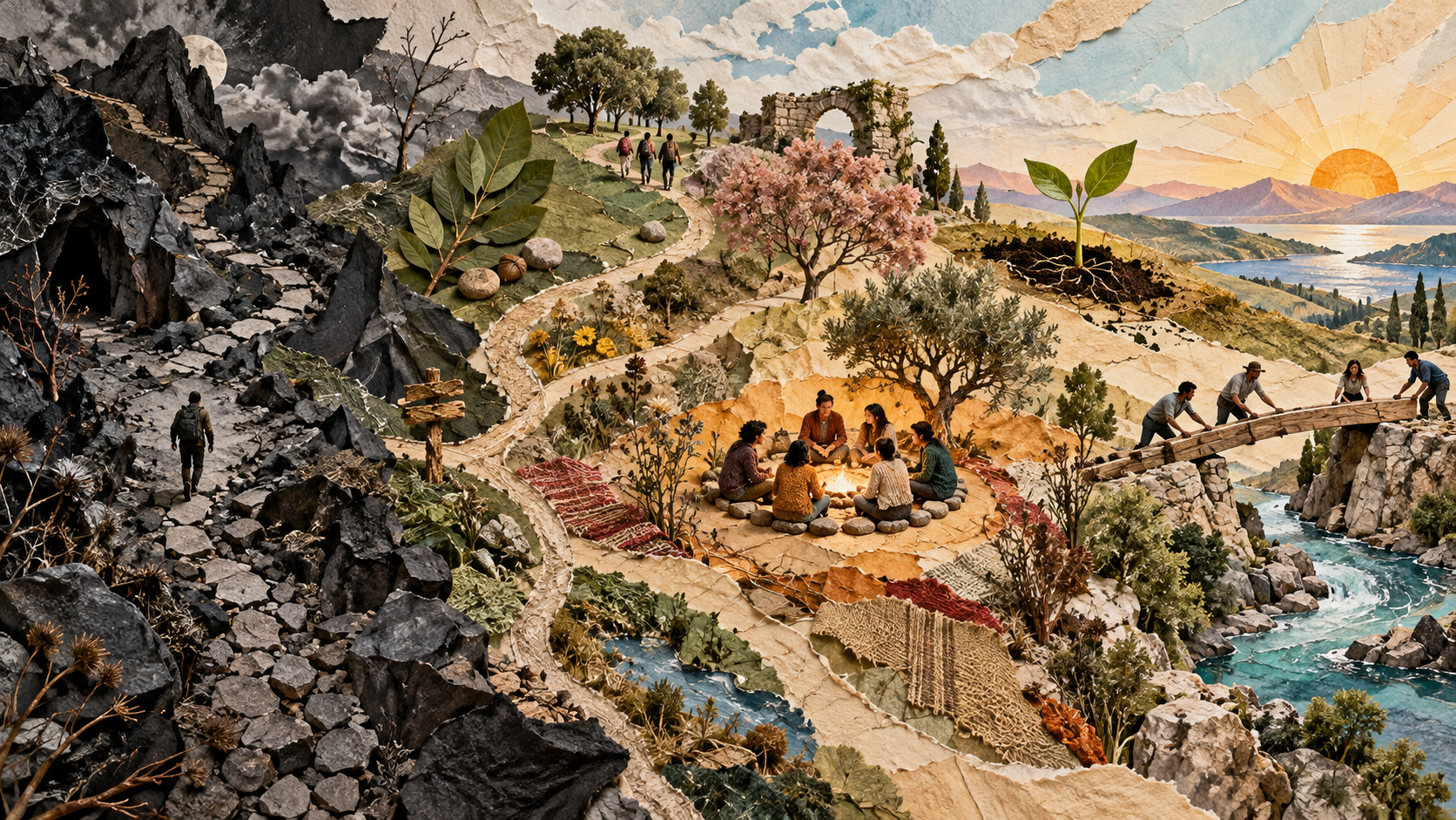 מסע קבוצתי מקושי אל חוזקות משמעות תקווה ועשייה